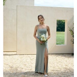 Park and fifth Jupiter dress size small sage green